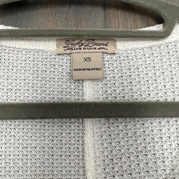 Lucky Brand knit long sleeve - Picture 3 of 4